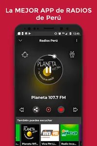 Radios Perú FM & AM Emisoras P screenshot 1