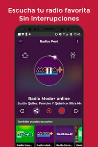 Radios Perú FM & AM Emisoras P screenshot 4