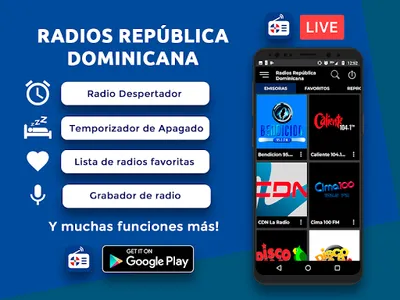 Radios República Dominicana FM screenshot 0
