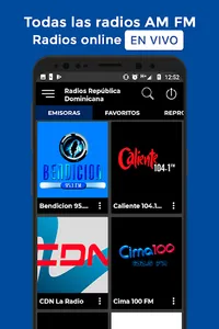 Radios República Dominicana FM screenshot 2