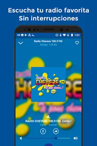 Radios Ancash Perú FM & AM screenshot 1