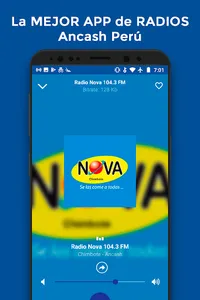 Radios Ancash Perú FM & AM screenshot 3