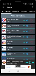 PH Radio - Filipino Radios screenshot 1