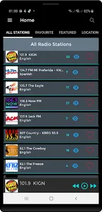 Radio Wyoming USA screenshot 2