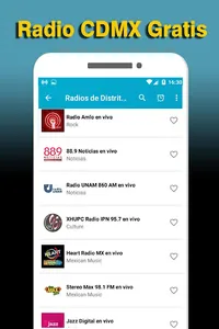 Radio CDMX screenshot 1
