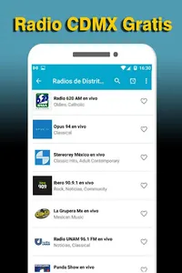 Radio CDMX screenshot 3
