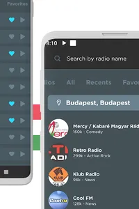 Radio Hungary online screenshot 2