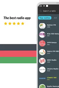 Radio Kenya: Online FM Radio screenshot 0