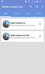 Radio Country Live screenshot 0