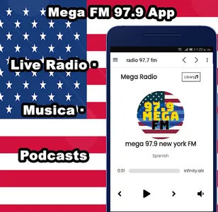 Mega FM 97.9 Radio new york us screenshot 1