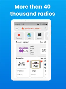 Radio FM AM - Radio Tuner screenshot 10