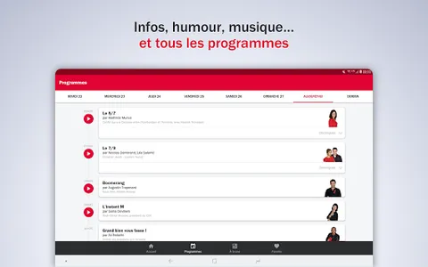 France Inter - radio, actus screenshot 14