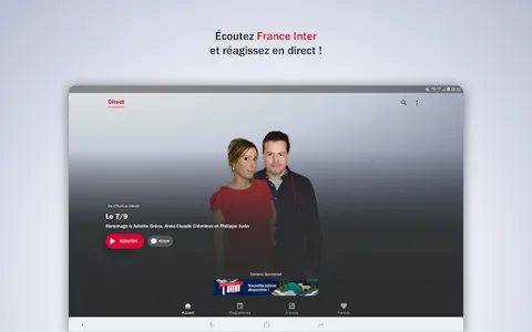 France Inter - radio, actus screenshot 6