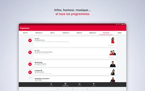 France Inter - radio, actus screenshot 8