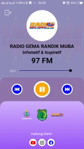Radio Gema Randik Muba screenshot 1