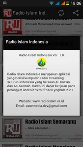 Radio Islam Indonesia (for old screenshot 3