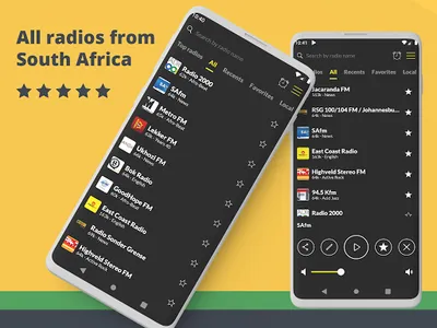 Radio South Africa online screenshot 0