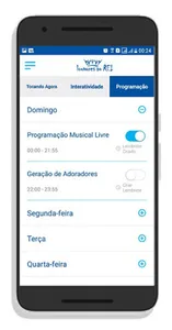Rádio Louvores ao REI screenshot 1