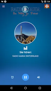Radio Maria Schweiz screenshot 1