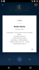 Radio Maria Schweiz screenshot 6