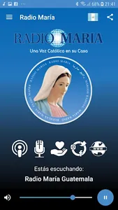 Radio Maria Guatemala screenshot 1