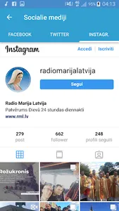 Radio Marija Latvija screenshot 2