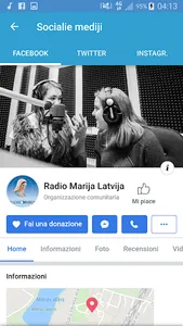 Radio Marija Latvija screenshot 3