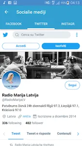 Radio Marija Latvija screenshot 4