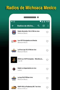Radios de Michoacan screenshot 1