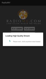 RadioMv Christian Radio screenshot 1