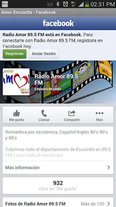 Radio Amor 89.5 FM, Escuintla screenshot 1