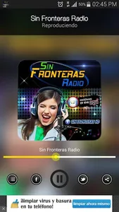 Sin Fronteras Radio HD screenshot 0