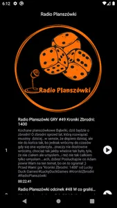 Radio Planszówki screenshot 1