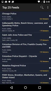 Broadcastify Police Scanner screenshot 2