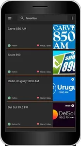 Radios AM y FM de Uruguay screenshot 4