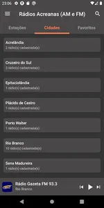 Rádios Acreanas (AM e FM) screenshot 1