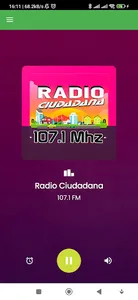Radio Ciudadana FM 107.1 screenshot 1