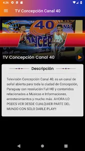 TV Concepción Canal 40 screenshot 0