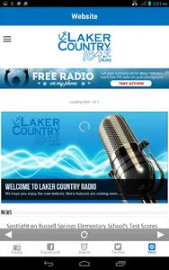 Laker Country Radio screenshot 2