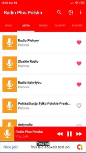 radio plus polska App PL screenshot 2