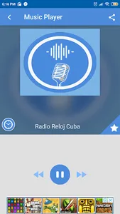 radio reloj cuba app en linea screenshot 0