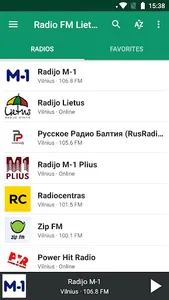 Radio FM Lietuva (Lithuania) screenshot 0