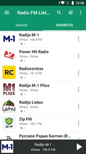 Radio FM Lietuva (Lithuania) screenshot 6