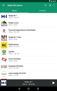 Radio FM Lietuva (Lithuania) screenshot 7