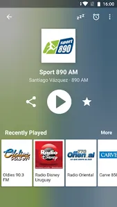 Radio FM Uruguay screenshot 1