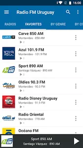 Radio FM Uruguay screenshot 6