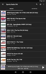 Sports Radio FM screenshot 10