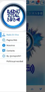 Radio Total 505 screenshot 2