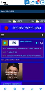 Radio Total 505 screenshot 3