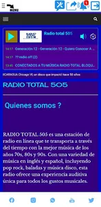 Radio Total 505 screenshot 4
